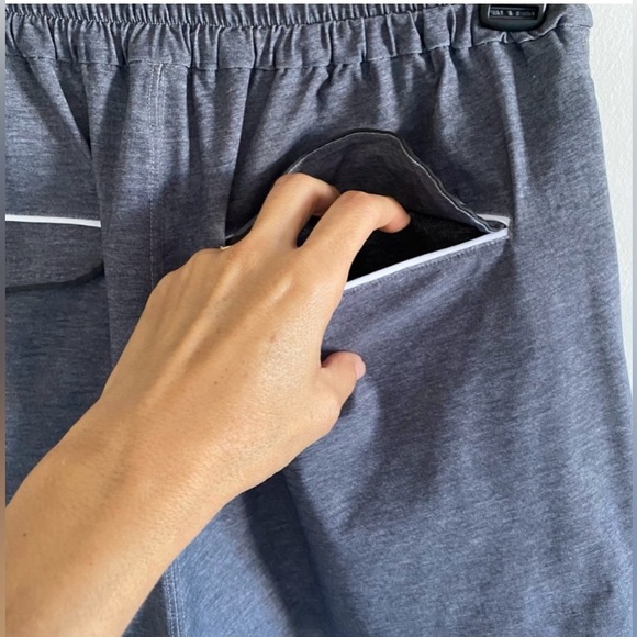 Lululemon Athletica & go City Beautiful Skort Activewear Gray Heathered Size 6 - Picture 9 of 16